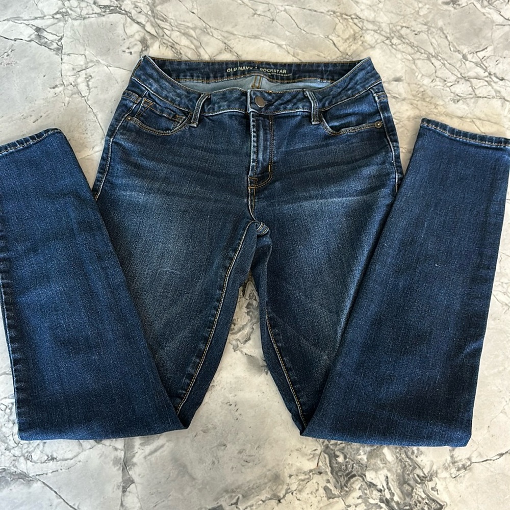 OLD NAVY ROCKSTAR MID-RISE DENIM - Picture 2 of 10
